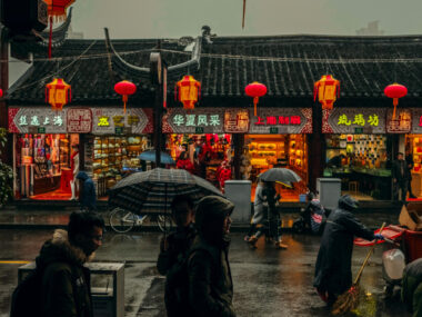 Trial opening in China