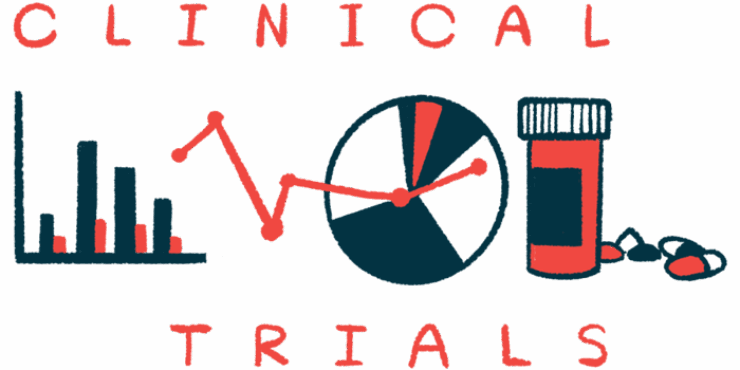 A bar graph, a pie chart, and a prescription medicine bottle are shown sandwiched between the words 