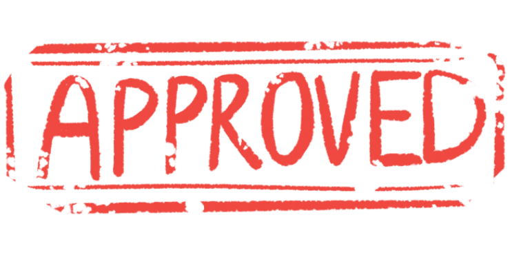 A red stamp shows the word 