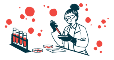 An illustration of a scientist working in a lab.